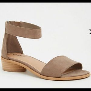 Taupe torrid sandals